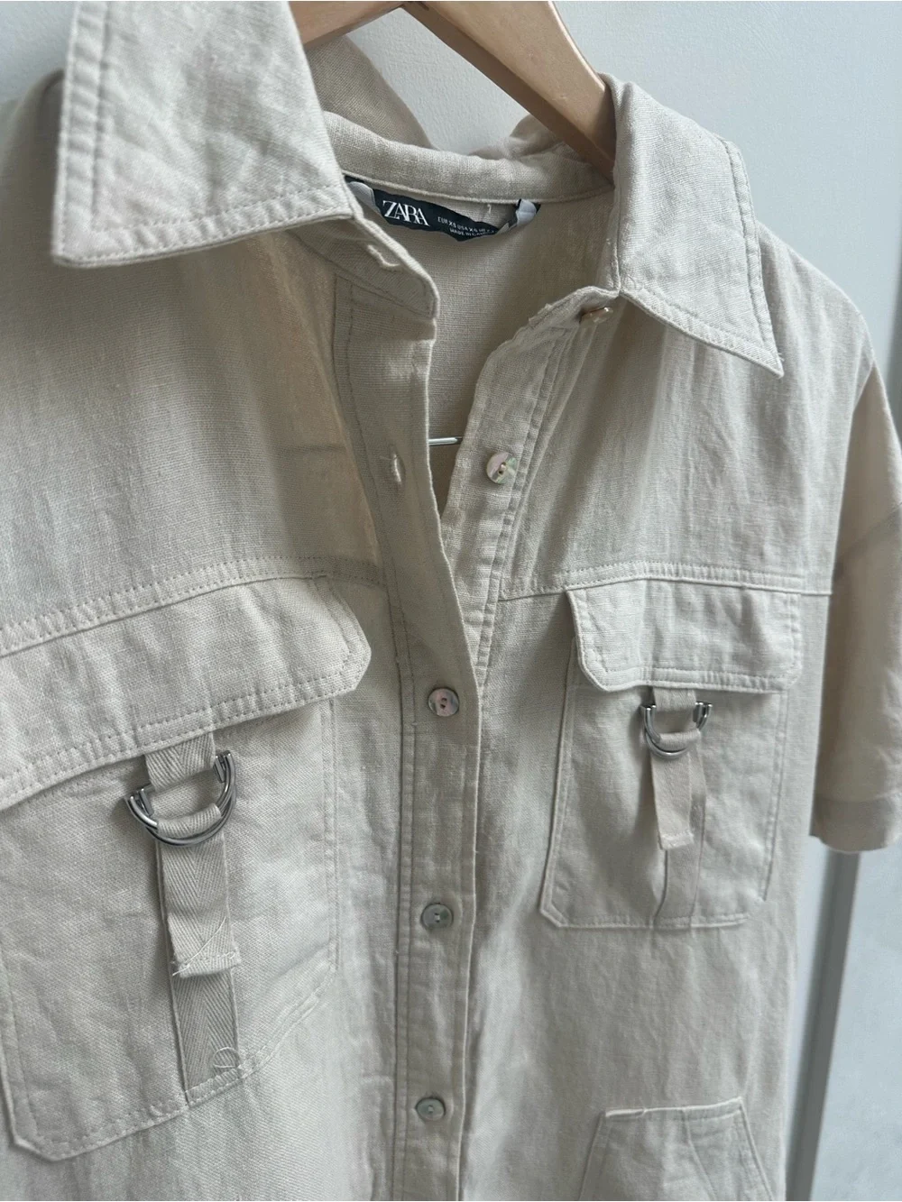 Zara lightweight short